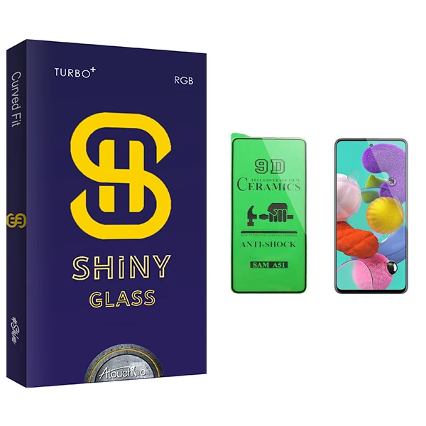محافظ صفحه نمایش سرامیکی آتوچبو مدل Shiny Glass مناسب برای گوشی موبایل سامسونگ Galaxy A51