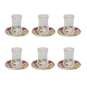 ست فنجان نعلبکی 6 نفره هومس رس  کد1480