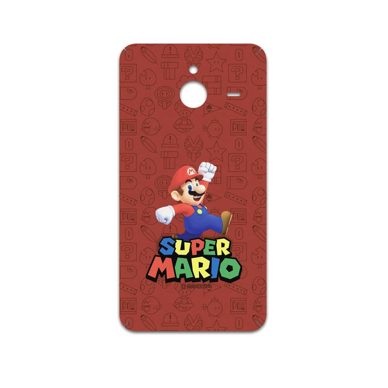 برچسب پوششی ماهوت مدل Super-Mario-Game مناسب برای گوشی موبایل مایکروسافت Lumia 640 XL