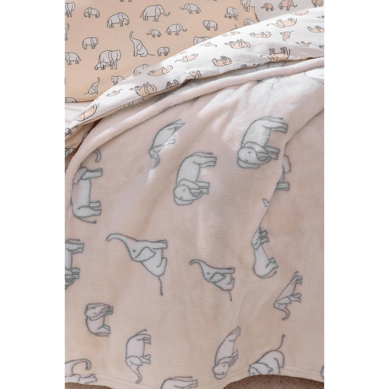 پتو کودک یاتاش مدل Minieleph سایز 120*100 سانتی متر