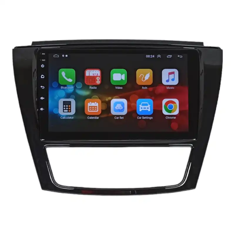 پخش کننده تصویری خودرو گلدن24 مدل TS6 مناسب برای جک S5