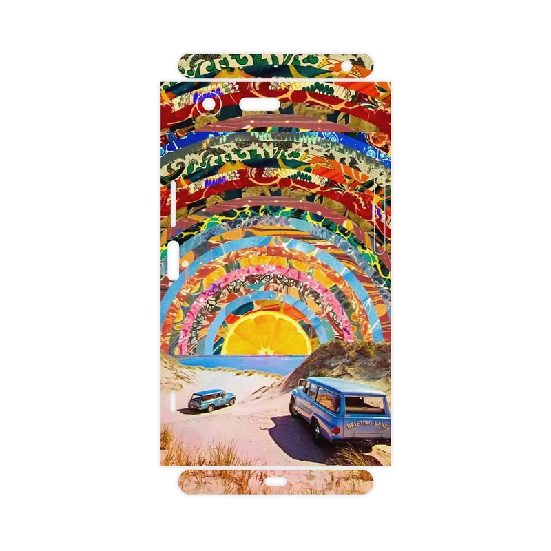 برچسب پوششی ماهوت مدل Collage of Orange Sky-FullSkin مناسب برای گوشی موبایل سونی Xperia XZ Premium