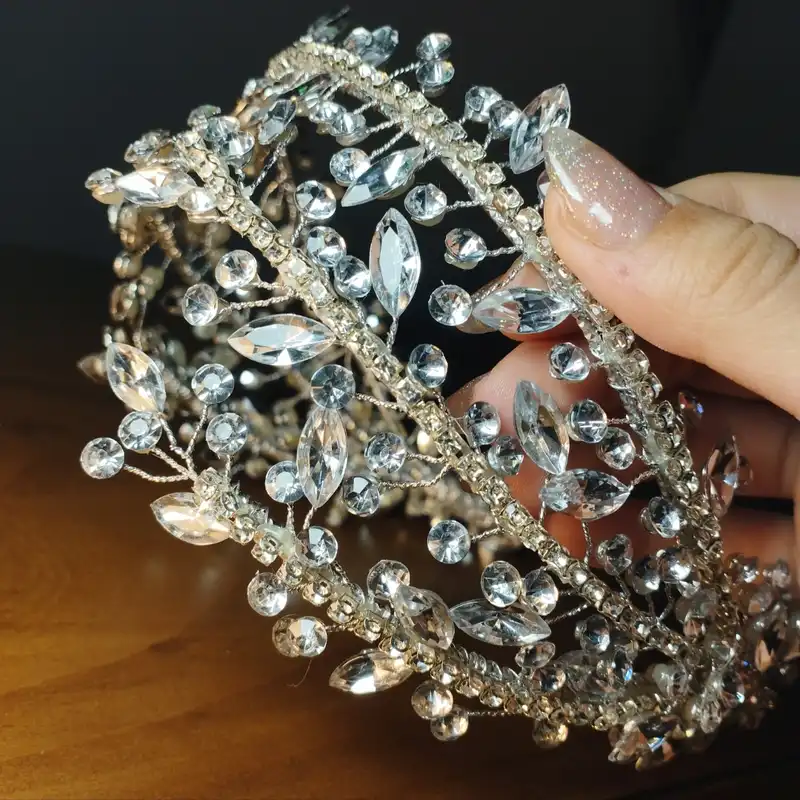 تاج عروس زنانه مدل عربی