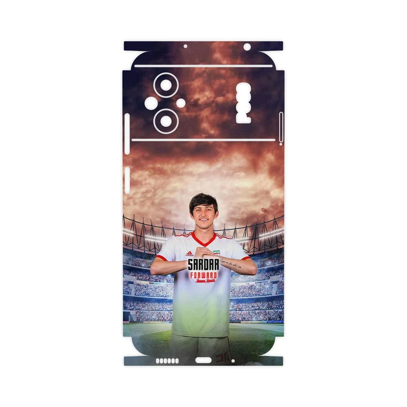 برچسب پوششی ماهوت مدل Sardar Azmoun-FullSkin مناسب برای گوشی موبایل شیائومی Poco M5
