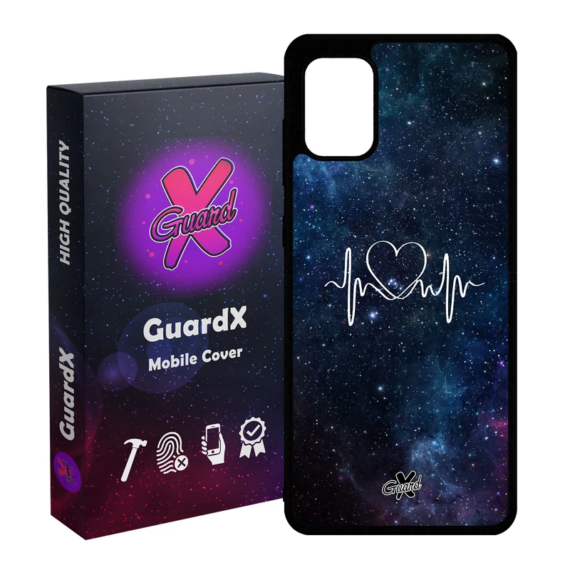 کاور گارد ایکس طرح Love مدل Glass10114 مناسب برای گوشی موبایل سامسونگ Galaxy A51