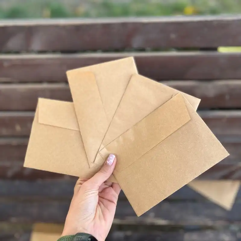 پاکت نامه مدل کرافت بسته 15 عددی