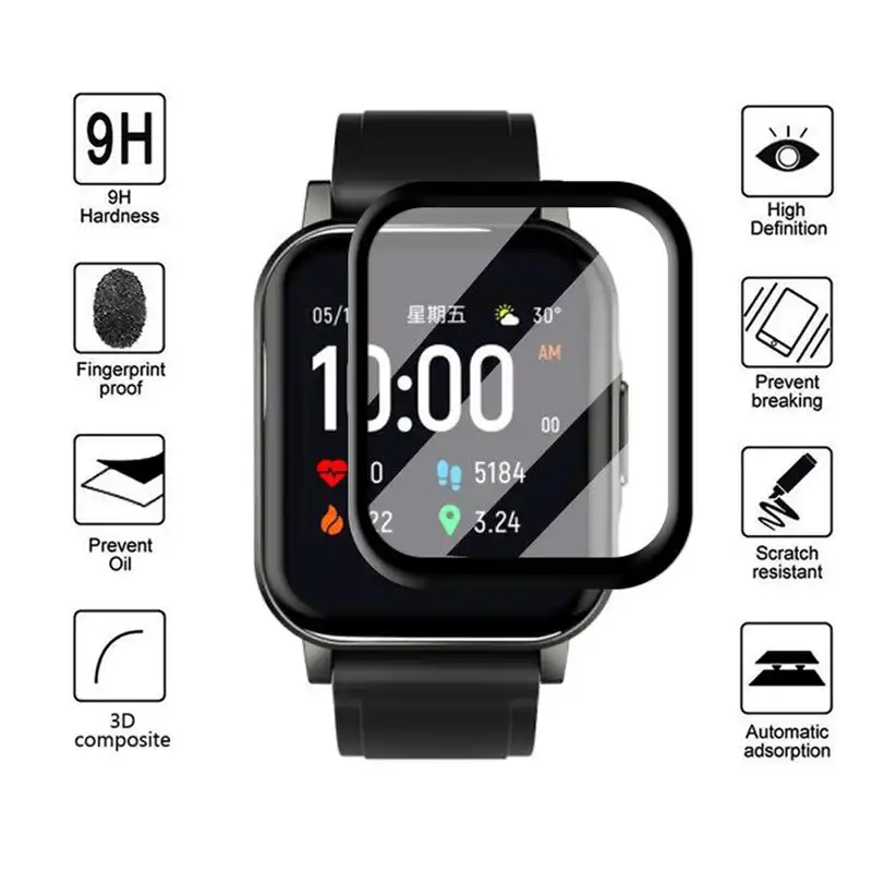 محافظ صفحه نمایش کروکودیل مدل C-PWM مناسب برای ساعت هوشمند هایلو Haylou LS02