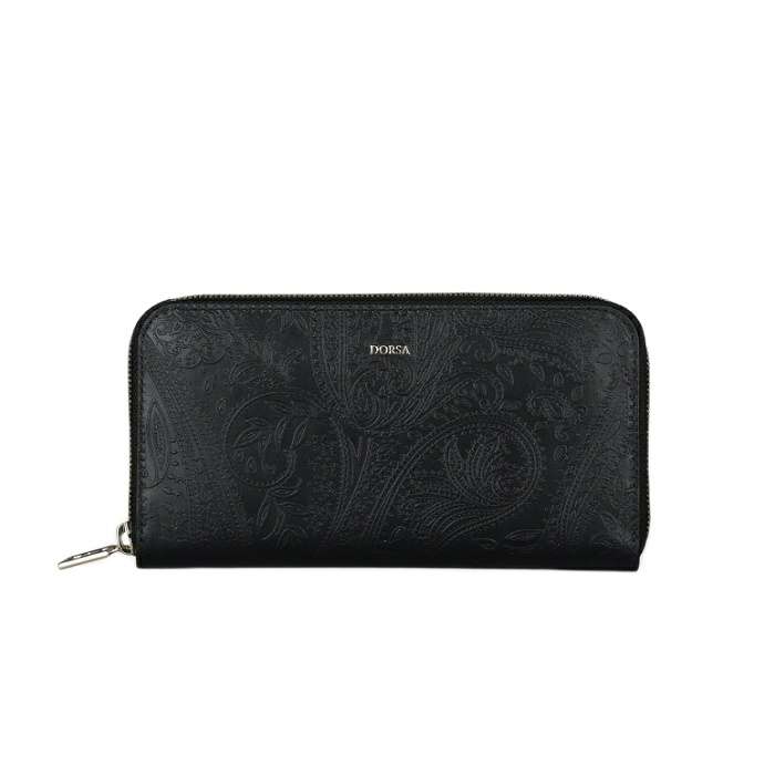 کیف پول زنانه درسا مدل پرینت بته جقه