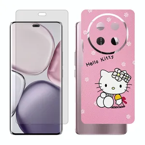 Glass Together model transparent screen protector suitable for Honor X9c mobile phone with back cover sticker