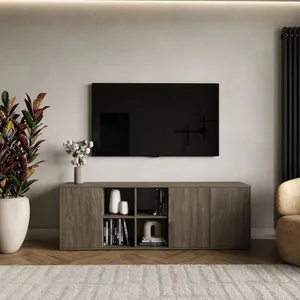 میز تلویزیون مدل 6332 مناسب برای تلویزیون تا 75 اینچ