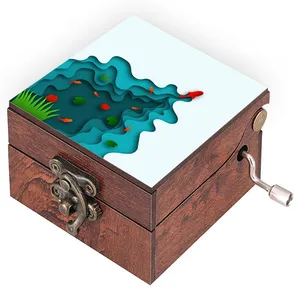 جعبه موزیکال مدل ماهی کد N397
