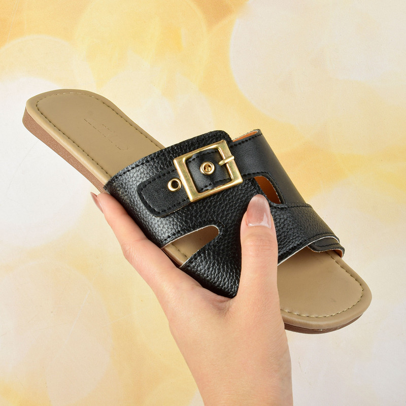 صندل زنانه نیکتا مدل کمربندی 4156