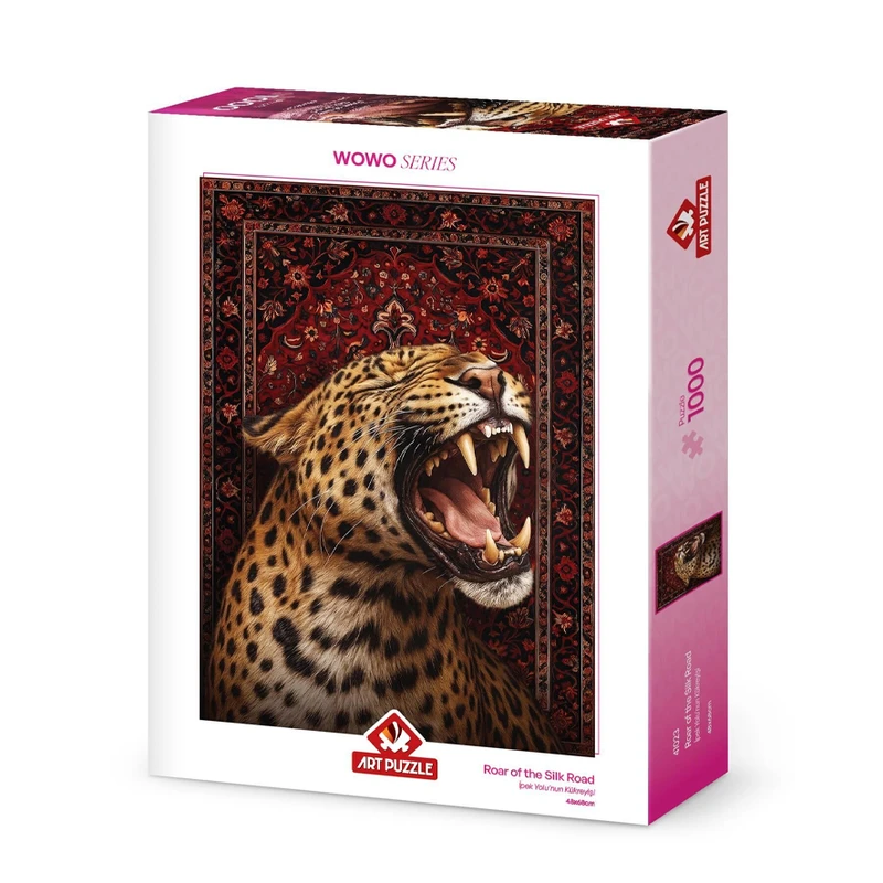 پازل 1000 تکه آرت پازل مدل Roar Of The Silk Road كد 41023 مناسب نوجوان و بزرگسال