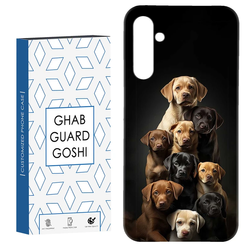 کاور قاب گارد گوشی طرح سگ کد Dimo-378 مناسب برای گوشی موبایل سامسونگ Galaxy S23 Fe