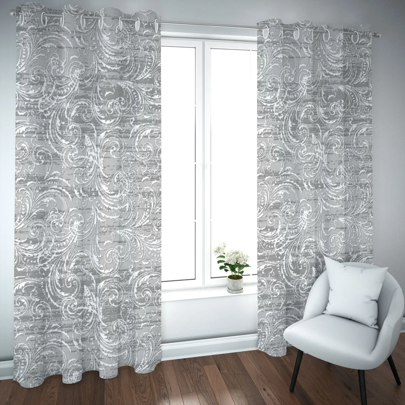 پرده مدل چاپی هازان سایز 300×150 سانتی متر 