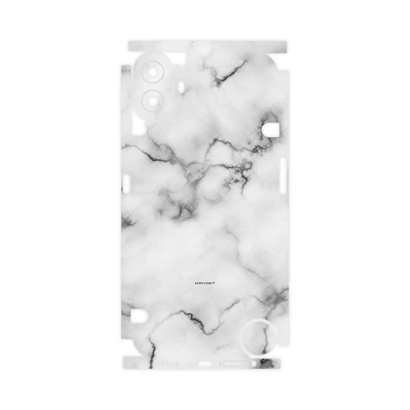 برچسب پوششی ماهوت مدل Blanco_Smoke_Marble-FullSkin مناسب برای گوشی موبایل ناتینگ CMF Phone 1