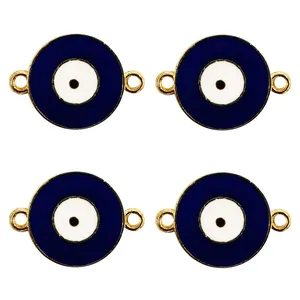 آویز دستبند دخترانه مدل چشم نظر کد 181 بسته 4 عددی