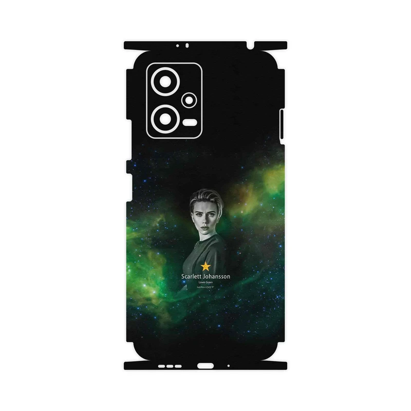برچسب پوششی ماهوت مدل Scarlett Johansson-FullSkin مناسب برای گوشی موبایل شیائومی Redmi Note 12 5G