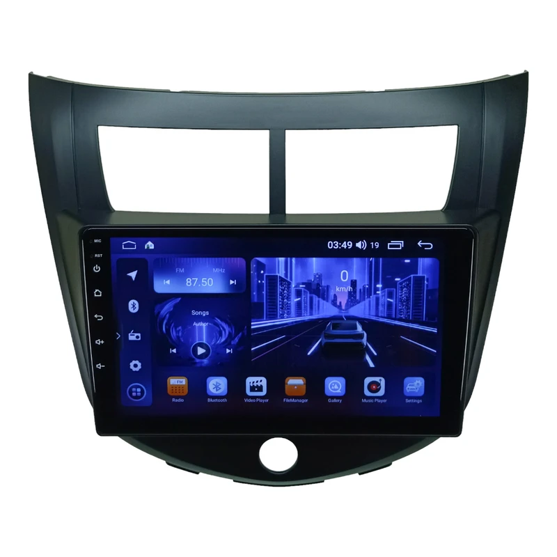 پخش کننده تصویری خودرو مدل اندروید Golden24 مناسب برای جک J4