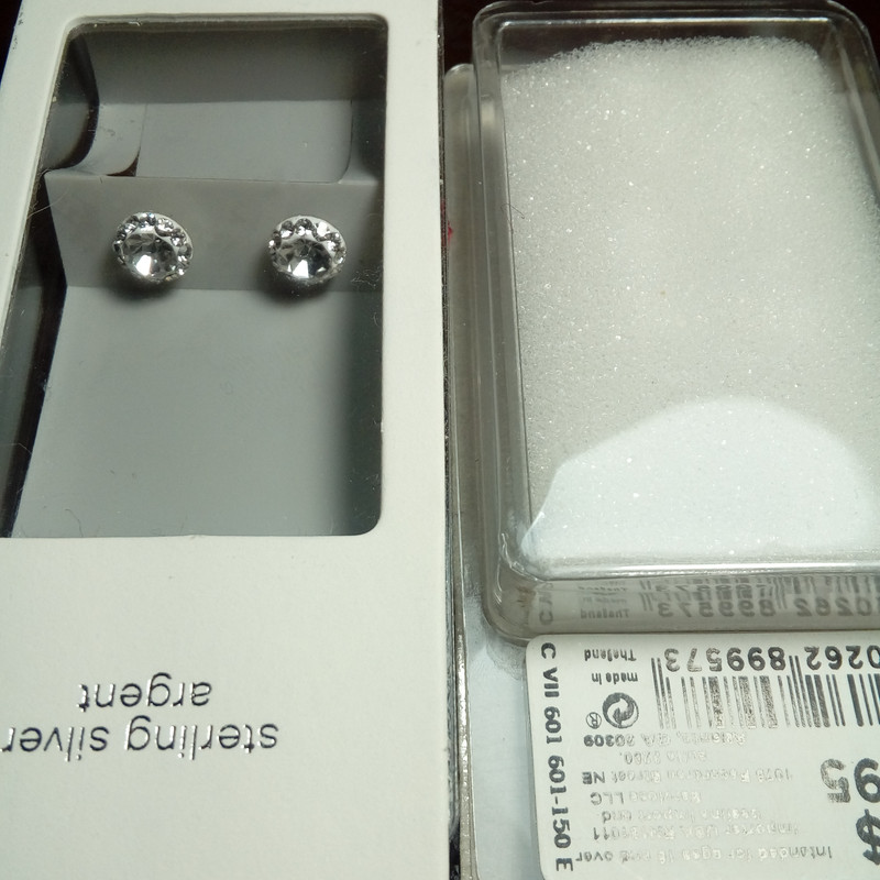 گوشواره نقره زنانه مدل CIX 501