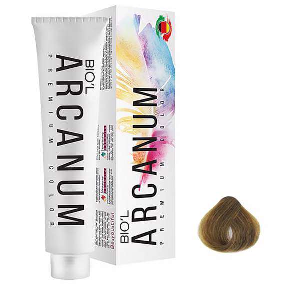 رنگ مو بیول مدل Arcanum شماره 7.0 حجم 120 میلی لیتر رنگ بلوند متوسط طبیعی