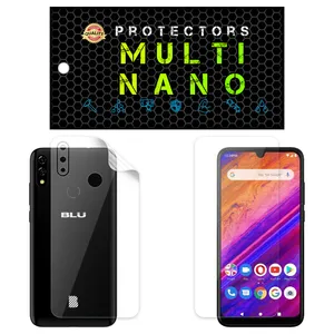 Multi Nano X-SFT Screen Protector For BLU Vivo XL5 with back skin