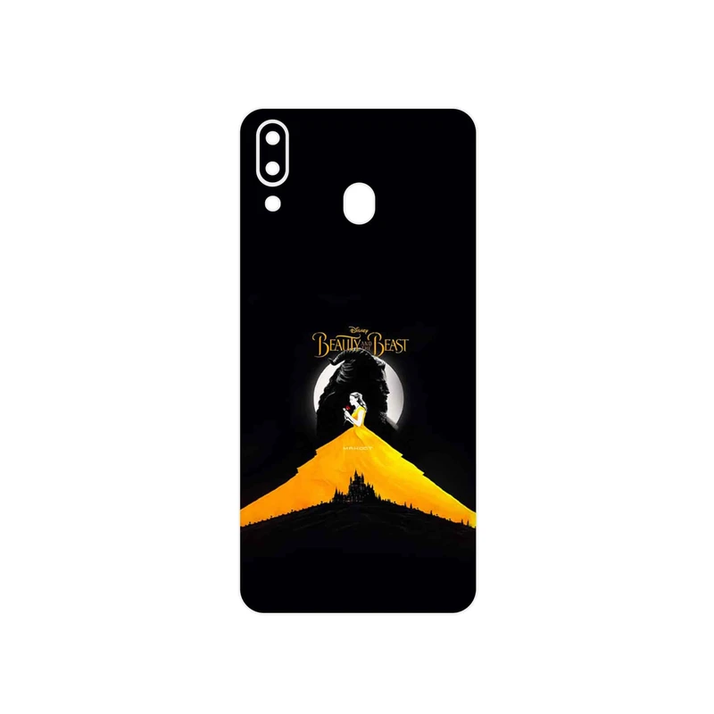 برچسب پوششی ماهوت مدل Beauty and the Beast مناسب برای گوشی موبایل سامسونگ Galaxy M20