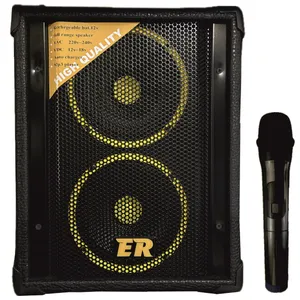 اکو پرتابل اکوروژان مدل RJ60W به همراه میکروفن بیسیم