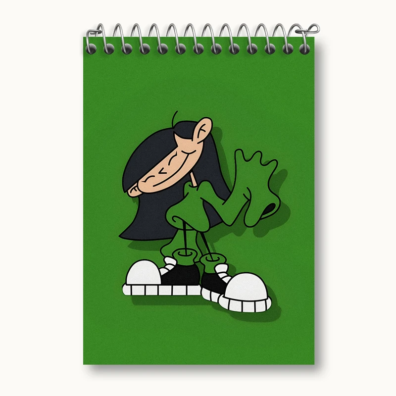 دفتر یادداشت 50 برگ خندالو طرح Codename Kids Next Door کد N2501