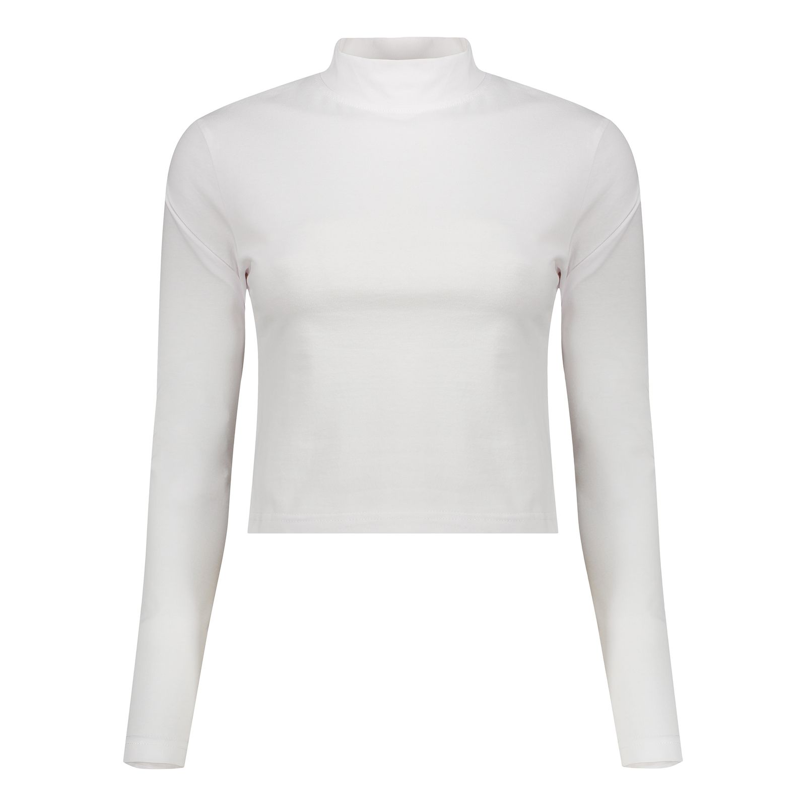 کراپ تیشرت آستین بلند زنانه کانتکس مدل 205 - - 1