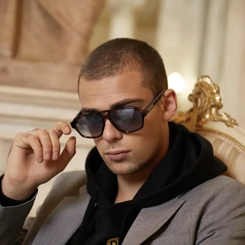 عینک آفتابی دیفرنکلین مدل BIG D MONTANA .CAREY - FLASH