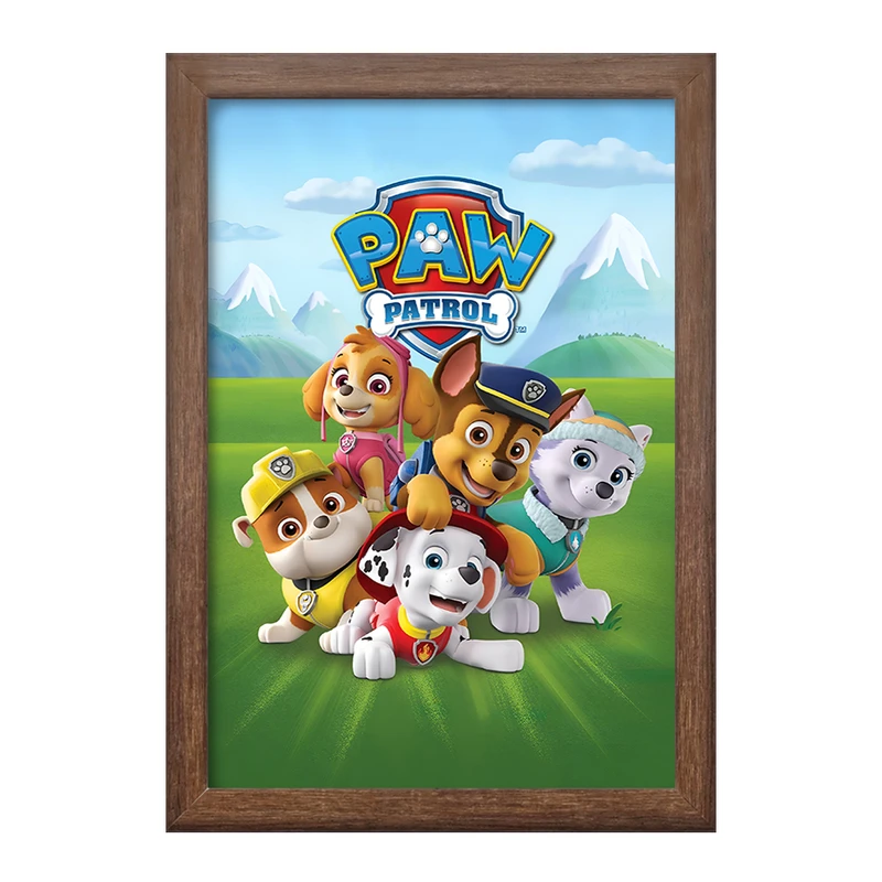 تابلو خندالو طرح سگ های نگهبان کد F11020