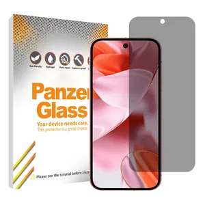 Panzer Glass Resistant model privacy screen protector suitable for Google Pixel 9 mobile phone
