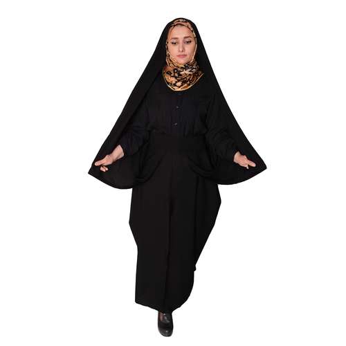 چادر قجری مدل MA-HES150-GHAJ.CAM.CRP-ME کرپ