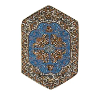 رومیزی ترمه مدل نسترن کد ASALI-983