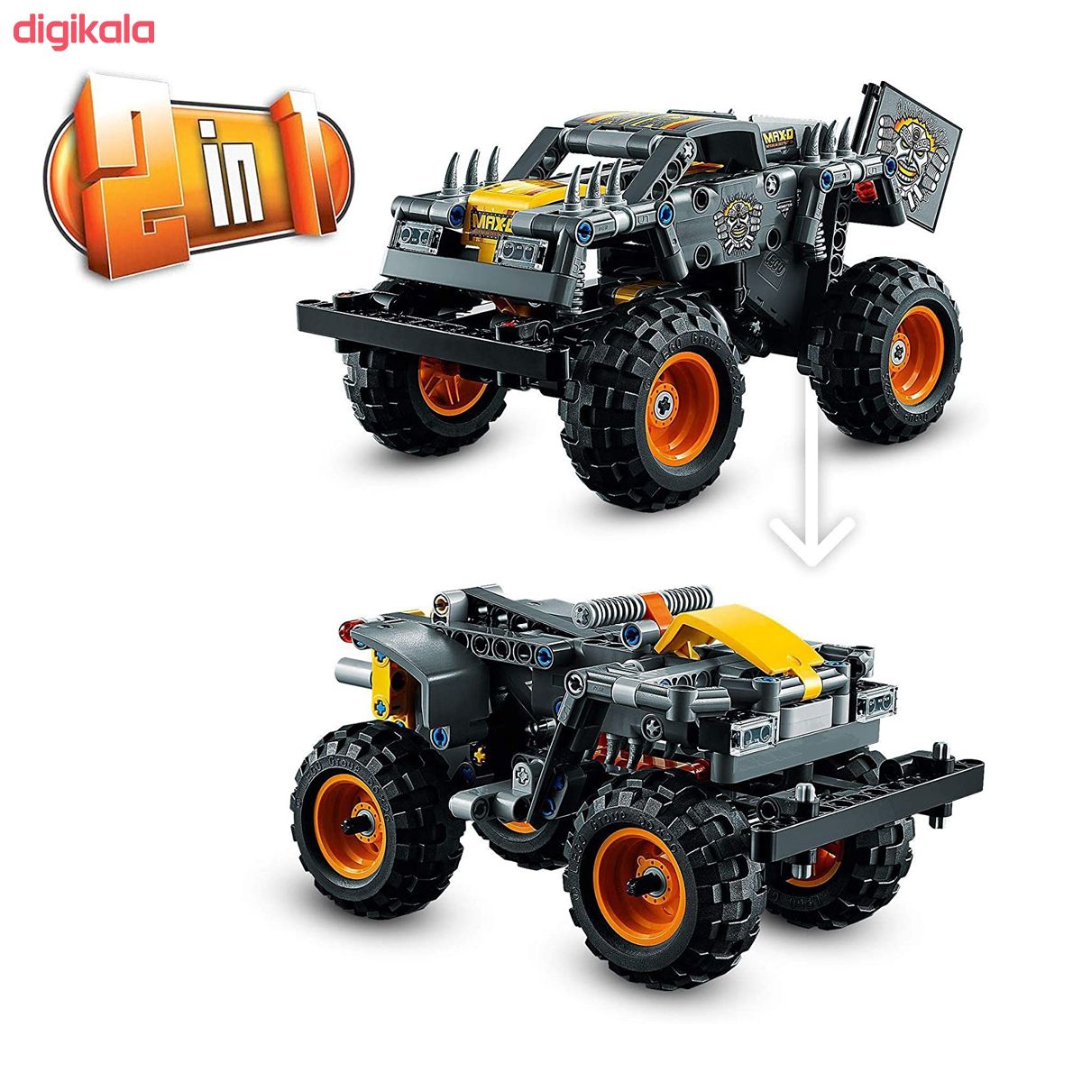 لگو سری Technic مدل Monster کد 42119 main 1 4