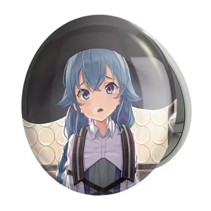 آینه جیبی خندالو طرح روکسی انیمه موشوکو تنسی مدل تاشو کد 24038 