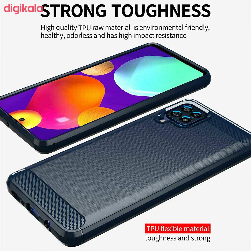کاور جیتک مدل Rugged Carbon مناسب برای گوشی موبایل سامسونگ Galaxy F62/M62 main 1 4