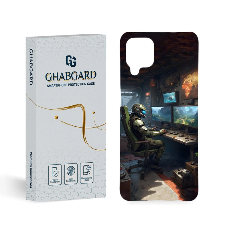 کاور قاب گارد مدل پسرانه مناسب برای گوشی موبایل سامسونگ Galaxy M12