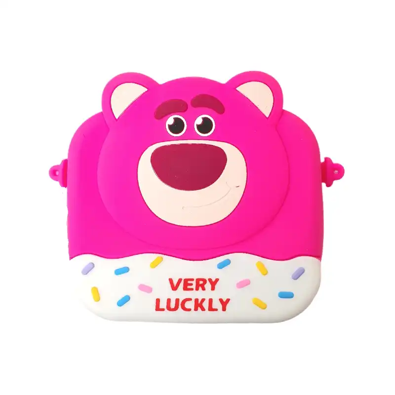 کیف رودوشی بچگانه مدل سیلیکونی طرح تدی کد 12546