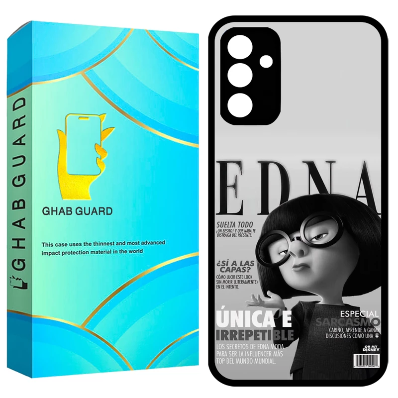  کاور قاب گارد طرح Edna مدل GCHPA34 مناسب برای گوشی موبایل سامسونگ Galaxy A34 5G 