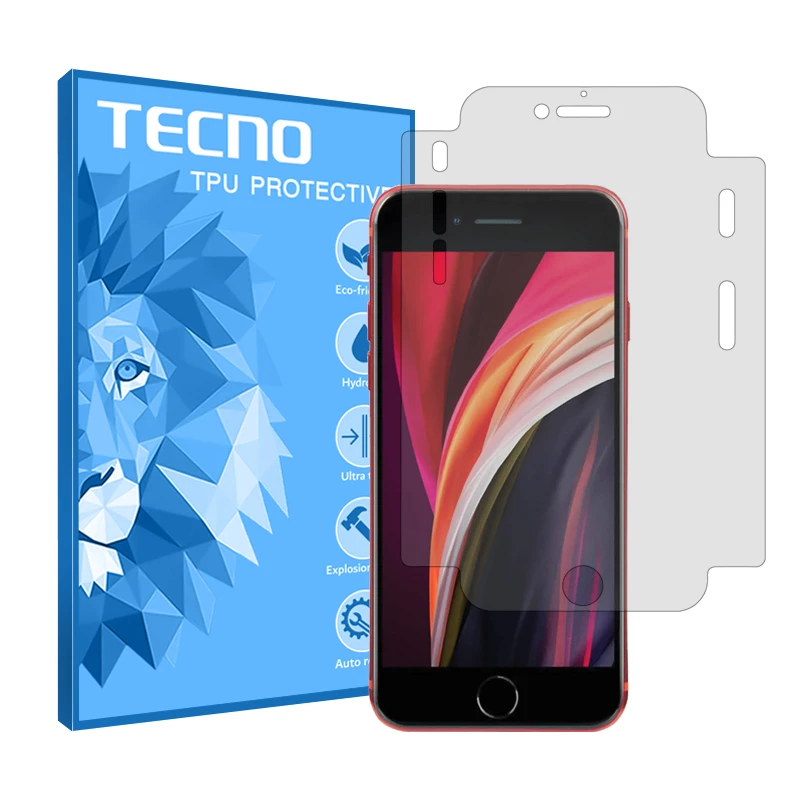محافظ صفحه نمایش شفاف تکنو مدل HyGEL مناسب برای گوشی موبایل اپل iPhone SE (2020)