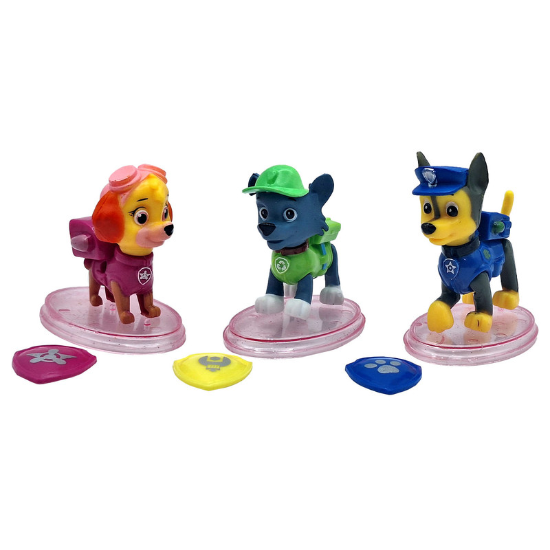 فیگور ناب سل مدل سگ های نگهبان کد 01_PAWPatrol مجموعه 3 عددی