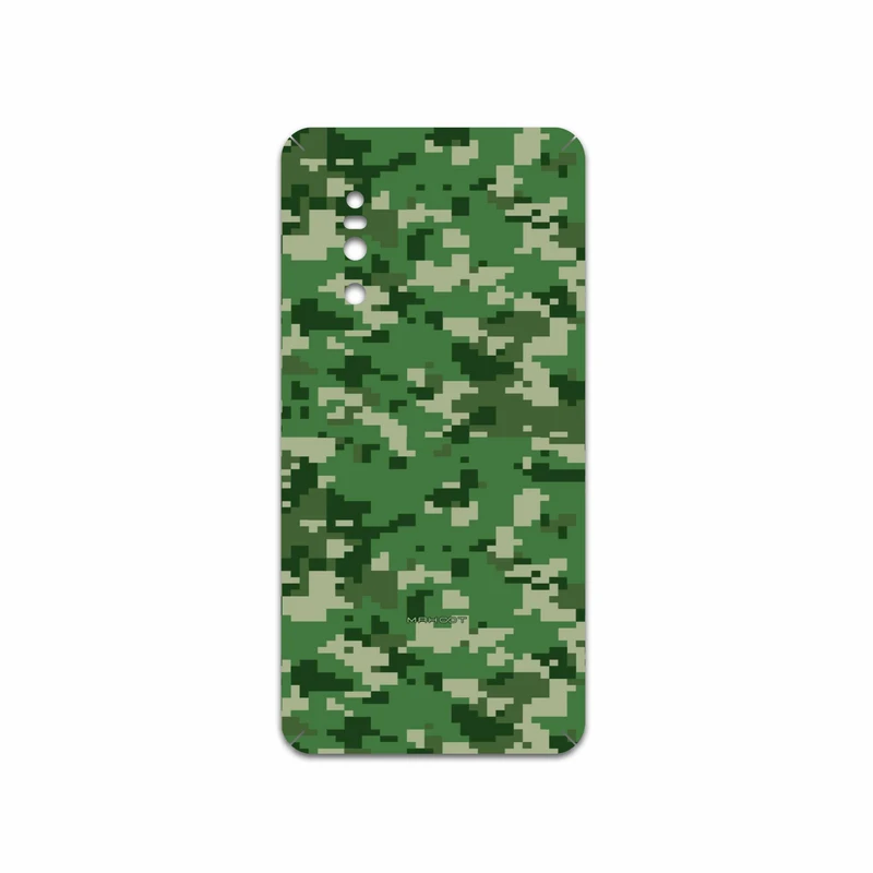 برچسب پوششی ماهوت مدل Army-Green-Pixel مناسب برای گوشی موبایل ویوو X27