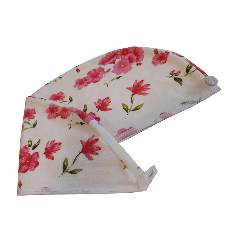 حوله کلاهی طرح گل