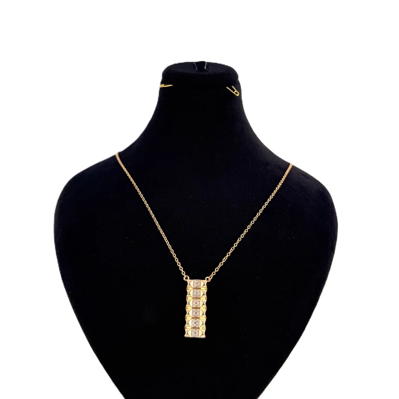  گردنبند زنانه ژوپینگ آویزدار مدل X001023839