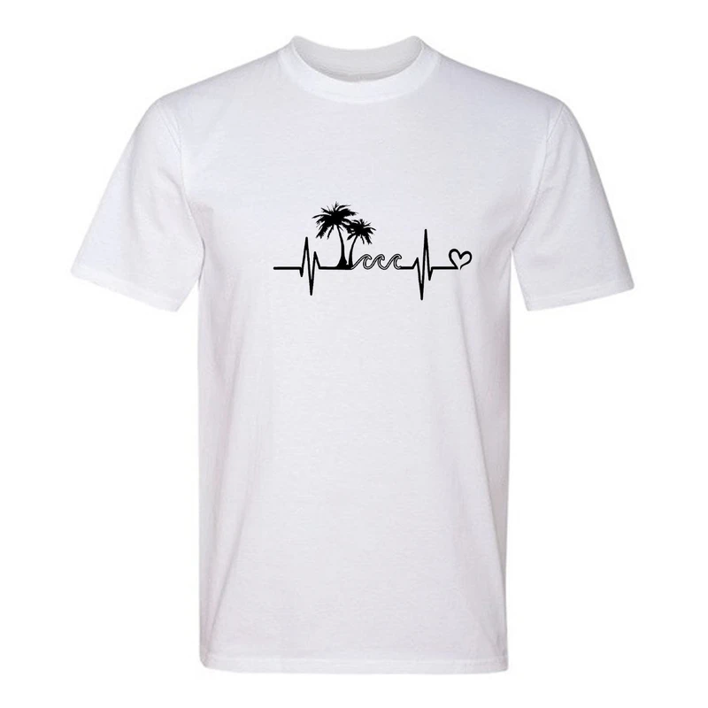 تی شرت آستین کوتاه مردانه مدل T617 طرح ضربان