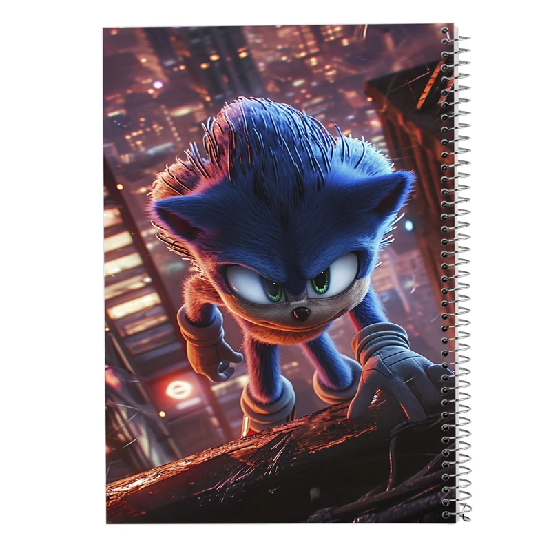 دفتر مشق 50 برگ مدوپد مدل سونیک sonic کد DF13426