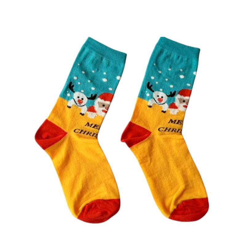 جوراب دخترانه مدل زمستان و سال نو کد 1342