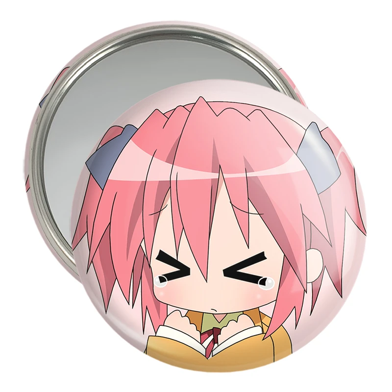 آینه جیبی خندالو مدل یوتاکا انیمه Lucky Star  کد 23614